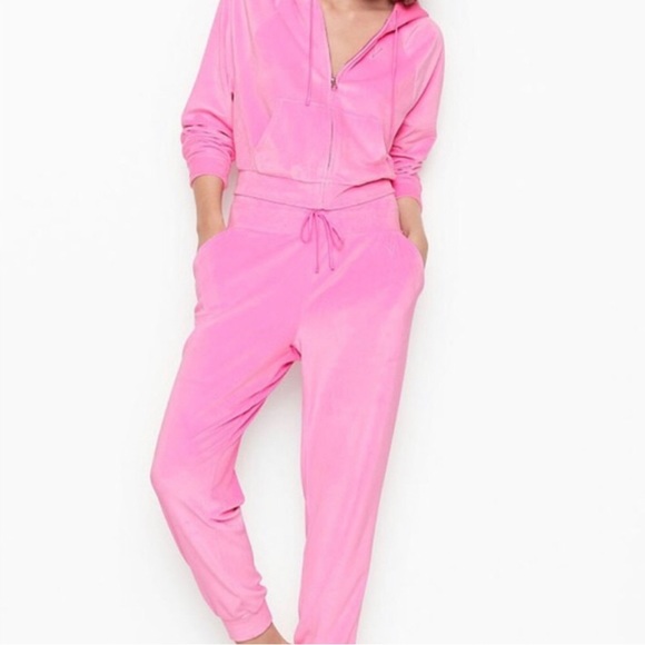 Victoria's Secret Pants - Victoria secret velvet track suit